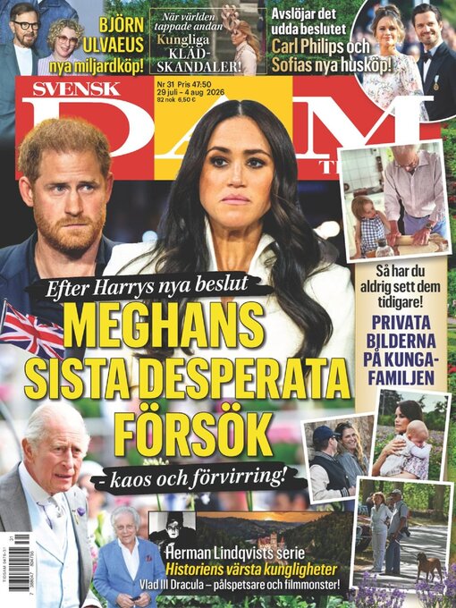 Cover image for Svensk Damtidning